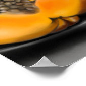 Papaya Gecko Poster (Hoek)