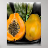 Papaya Gecko Poster (Voorkant)