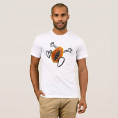 Papaya man t-shirt (Voorkant volledig)