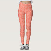 Papaya Mandala Leggings (Voorkant)