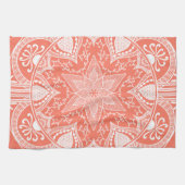 Papaya Mandala Theedoek (Horizontaal)