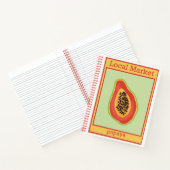 Papaya notitieboek (Binnen)