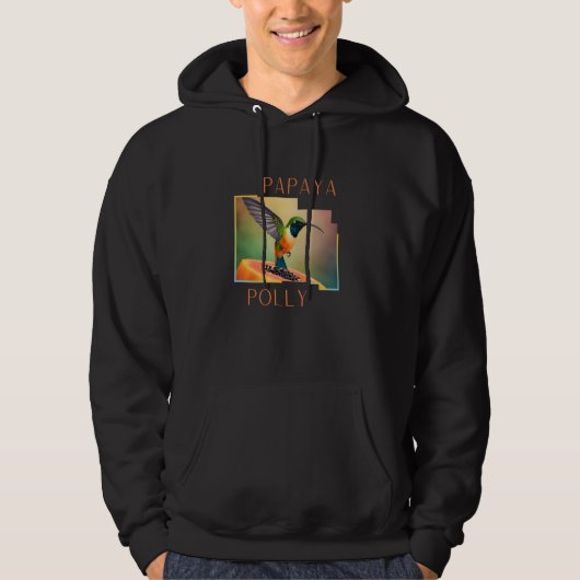 Papaya Polly Design Hoodie (Voorkant)
