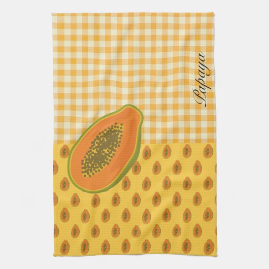 Papaya Pset Kitchen Towel Theedoek (Verticaal)