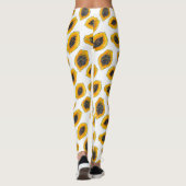Papaya snijdsels leggings (Achterkant)