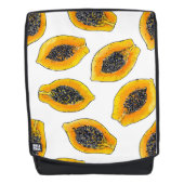 Papaya snijdsels rugtassen (Voorkant)