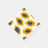 Papaya snijdsels servet (Hoek)