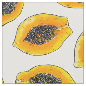 Papaya snijdsels stof (Close Up)