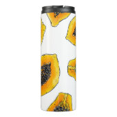 Papaya snijdsels thermosbeker (Achterkant)