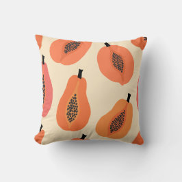 Papaya Sunset Hero & Black Seed Bloem Kussen