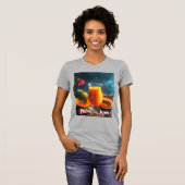 PAPAYA - TROPICAL KISS T-SHIRT (Voorkant volledig)