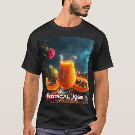 PAPAYA - TROPICAL KISS T-SHIRT (Voorkant)
