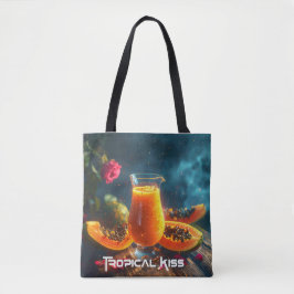 PAPAYA - TROPICAL KISS TOTE BAG