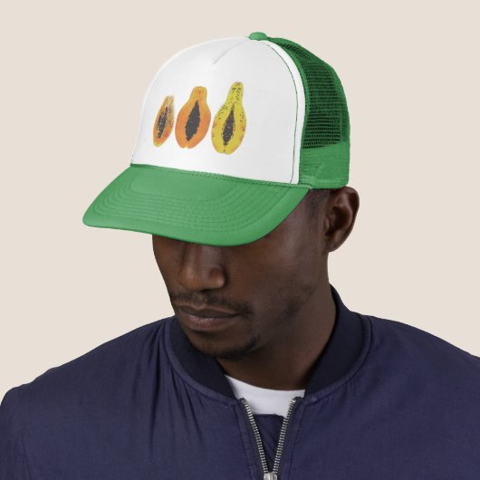 PAPAYA Trucker Hat Pet (In situ)