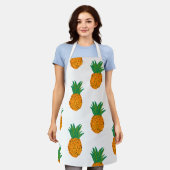 Papaya's All-Over Print Apron, medium Schort (Gedragen)