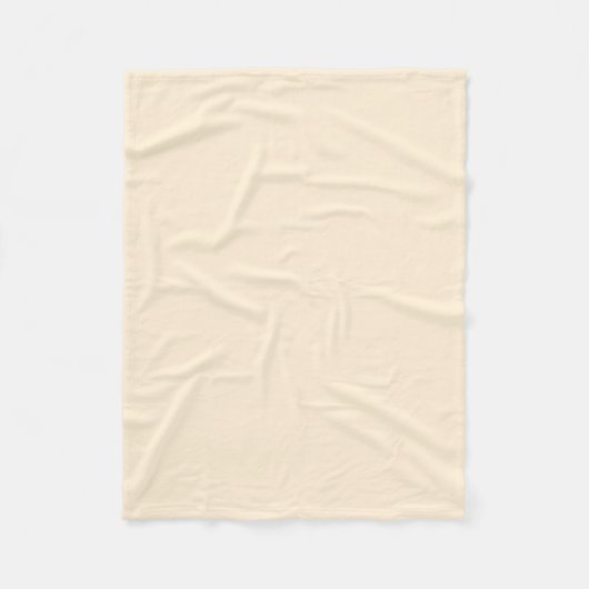 PapayaWhip Fleece Deken (Voorkant)