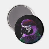 Papegaai #2 magneet (Voorkant / Achterkant)