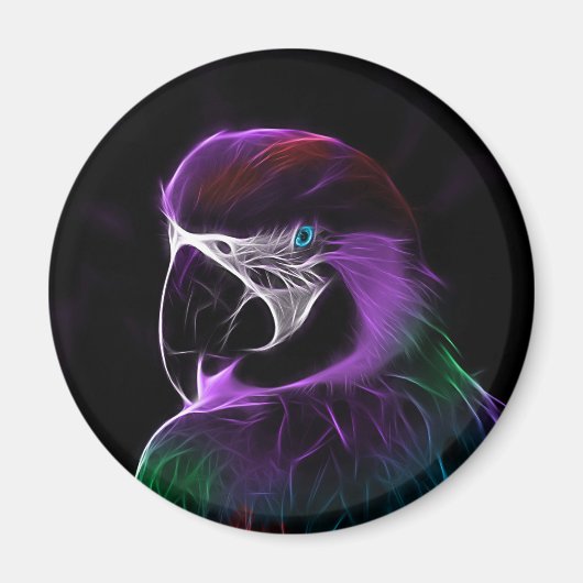 Papegaai #2 magneet (Voorkant)
