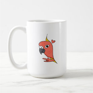 Papegaai ASL I Love You – Deaf Culture Design Koffiemok