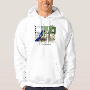 Papegaai Badkamer Accessoires Grappige Cartoon Hoo Hoodie