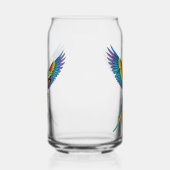 Papegaai Blikvorm Glas (Links)