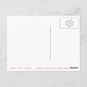 papegaai briefkaart (Achterkant)