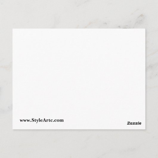 Papegaai Briefkaarten (Achterkant)