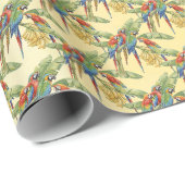 Papegaai Cadeaupapier (Rol Hoek)