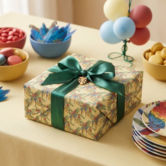 Papegaai Cadeaupapier