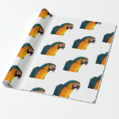 Papegaai Cadeaupapier (Uitgerold)
