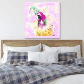 Papegaai Canvas Afdruk (Insitu (Slaapkamer))
