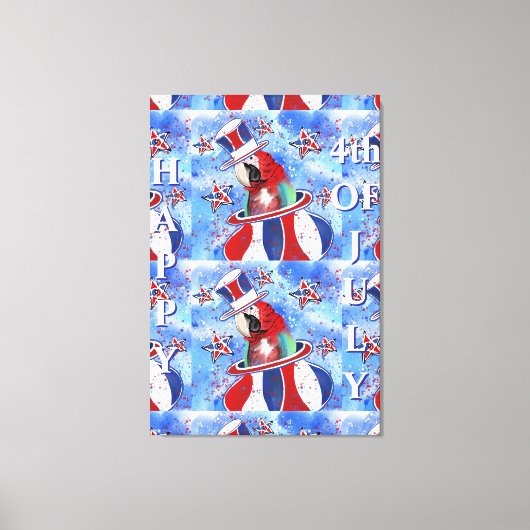 Papegaai Canvas Afdruk (Voorkant)