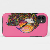 Papegaai Case-Mate iPhone Case (Achterkant (horizontaal))