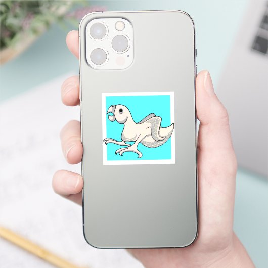 Papegaai Chick Sticker (Telefoon)