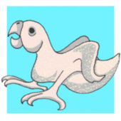 Papegaai Chick Sticker (Voorkant)