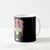 Papegaai Cinco De Mayo Grappig Drinken Mexicaans F Koffiemok (Voorkant rechts)