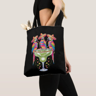 Papegaai Cinco De Mayo Grappig Drinken Mexicaans F Tote Bag