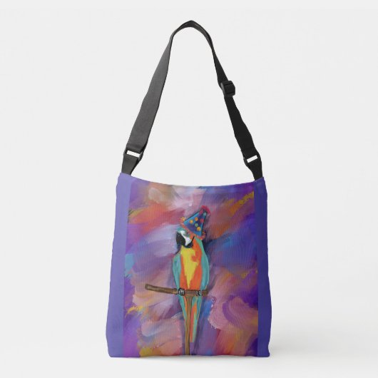 PAPEGAAI CROSSBODY TAS (Voorkant)