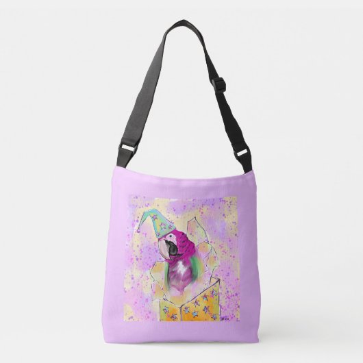 Papegaai Crossbody Tas (Voorkant)