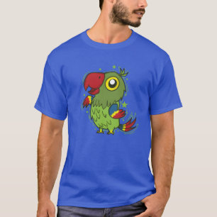 Papegaai danst Vogel sprekend Dier meisje T-shirt