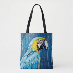 Papegaai Dier Vogel Art Decor Paint Tote Bag
