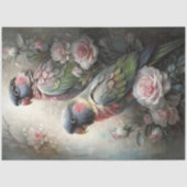 Papegaai Droom Decoupage Tissuepapier (Voorkant)