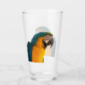 Papegaai glas (Achterkant)