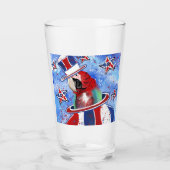 Papegaai Glas (Voorkant)