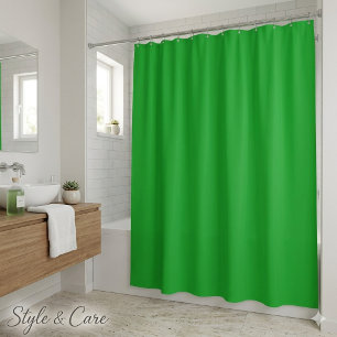 Papegaai Groene Badkamer Gordijn met Elegante Uite