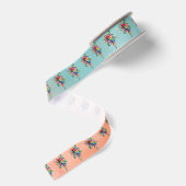 Papegaai Grosgrain Lint (Achterkant)