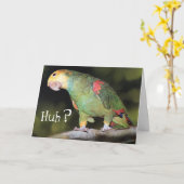 Papegaai, hè? kaart (Gele Bloem)