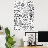 Papegaai Heldereid Poster (Thuiskantoor)