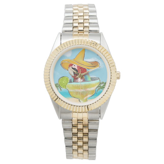 Papegaai Horloge (Voorkant)