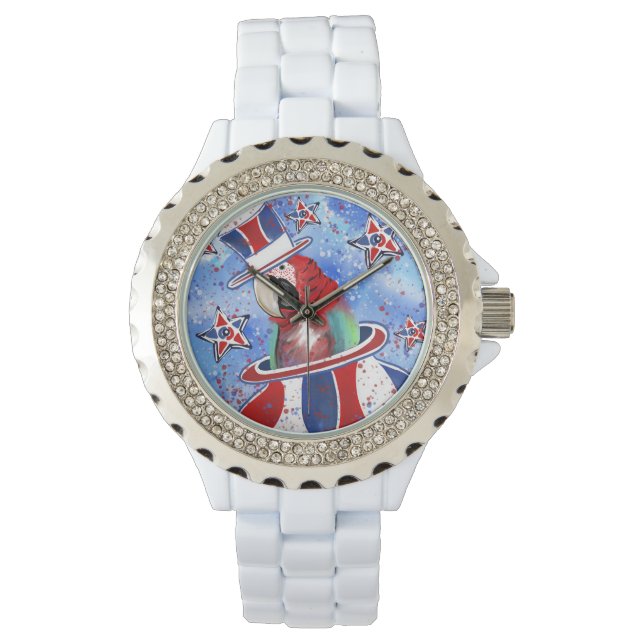 Papegaai Horloge (Voorkant)